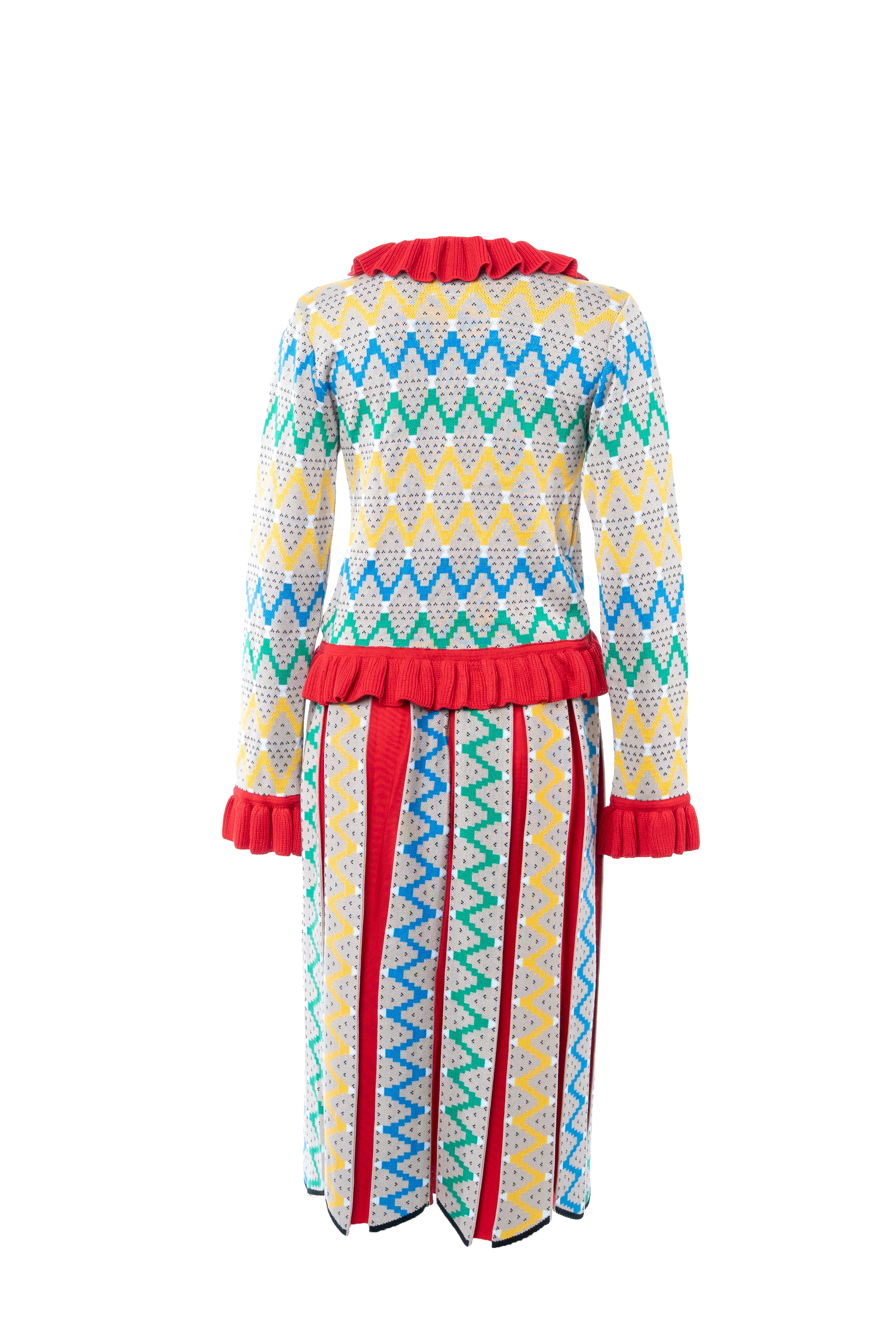MAXHOSA MLC15 - KNITTED RUFFLE CARDIGAN - Image 8