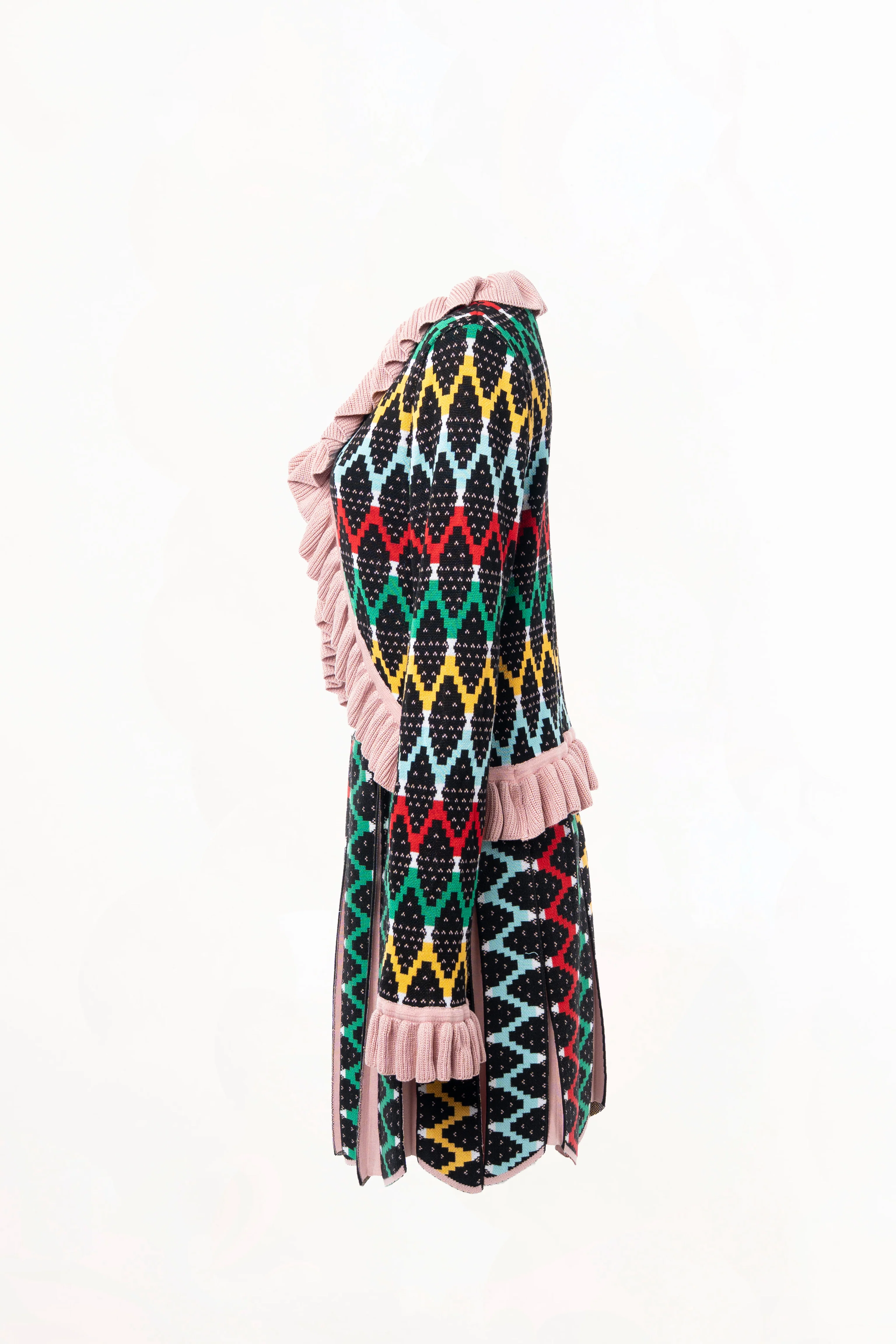 MAXHOSA MLC15.2- LADIES KNITTED RUFFLE CARDIGAN - Image 5