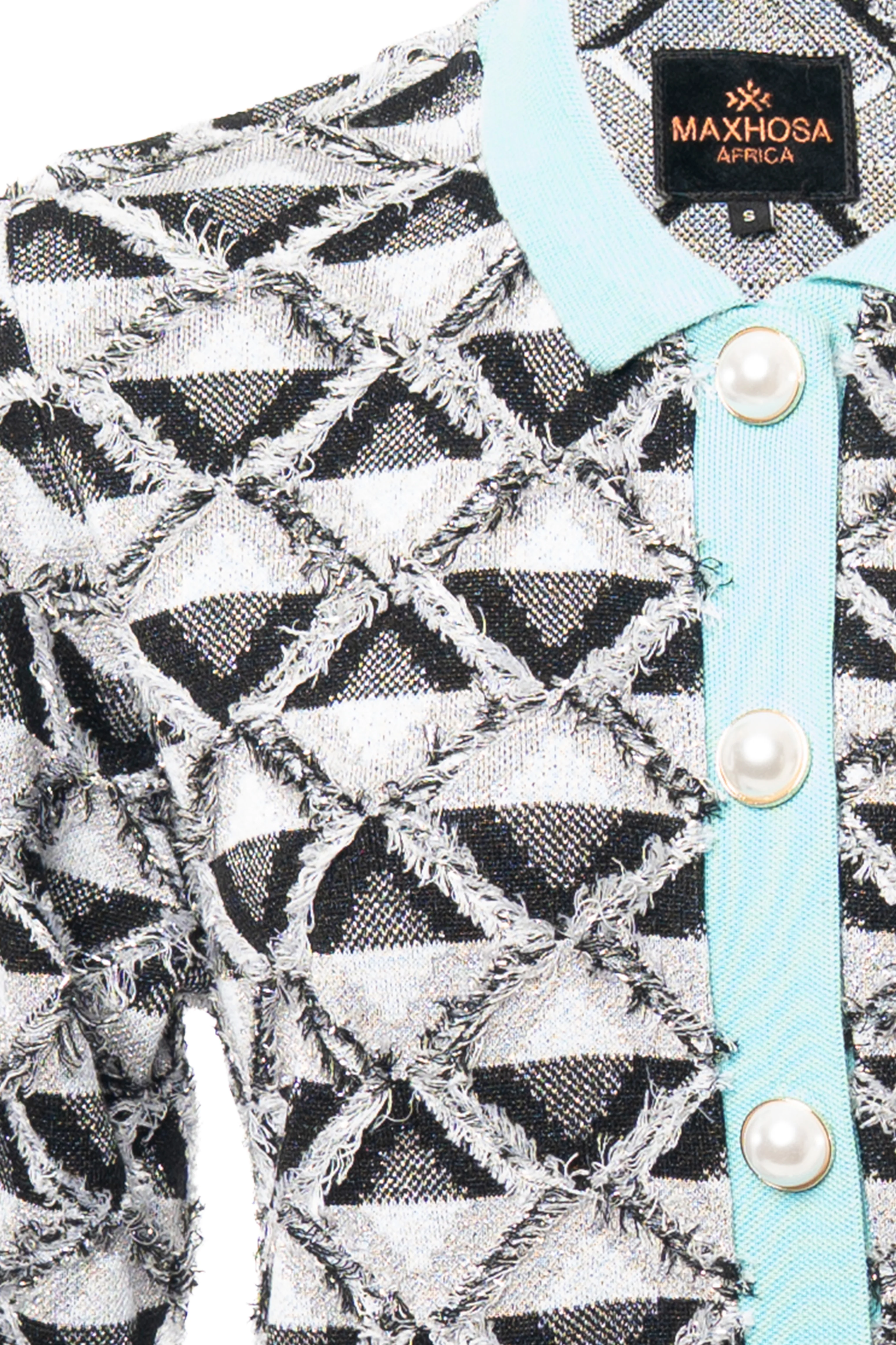 MAXHOSA MLC17 - KNITTED BUTTON-DOWN CARDIGAN - Image 5