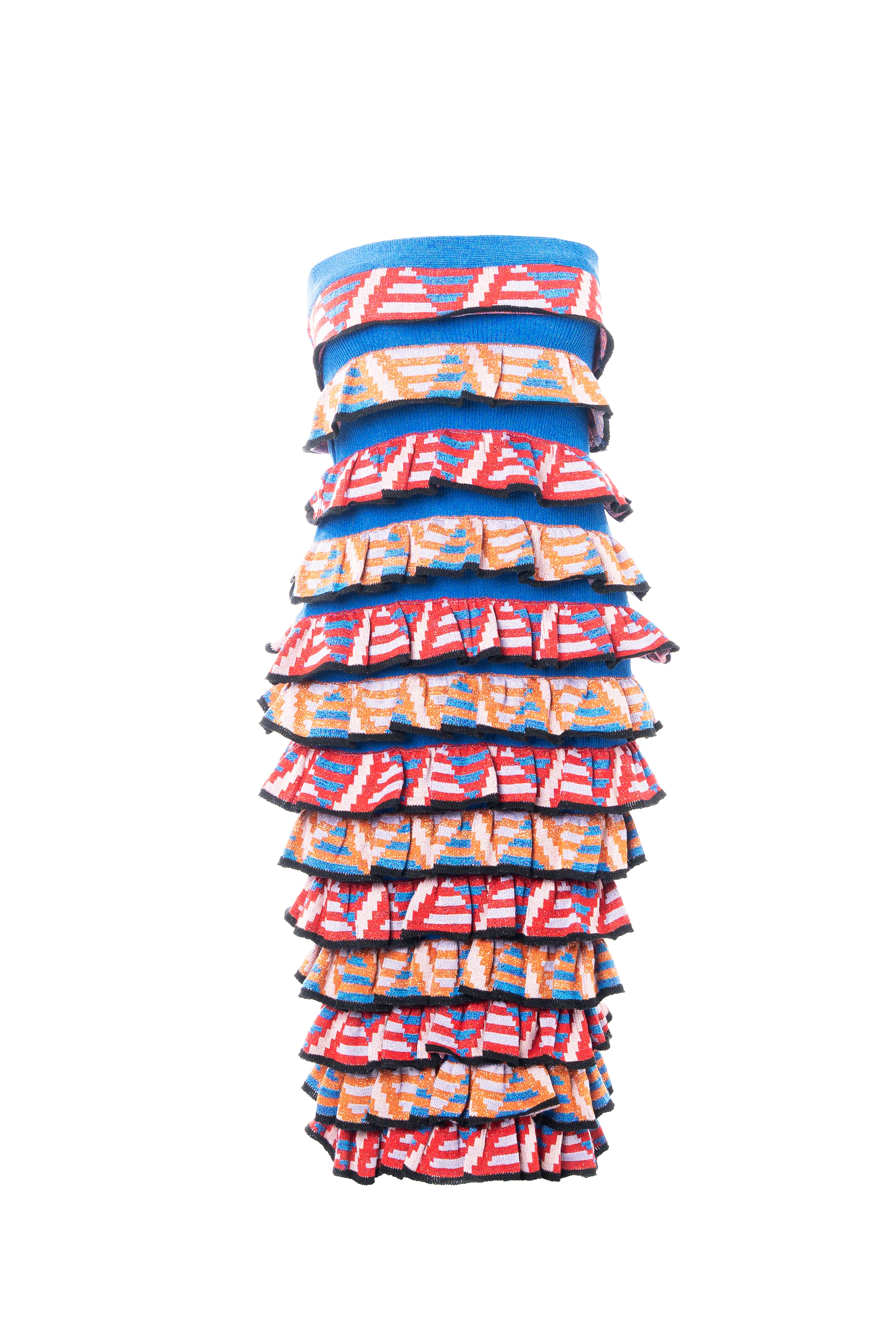 MAXHOSA MLDR82 - LADIES RUFFLE DRESS