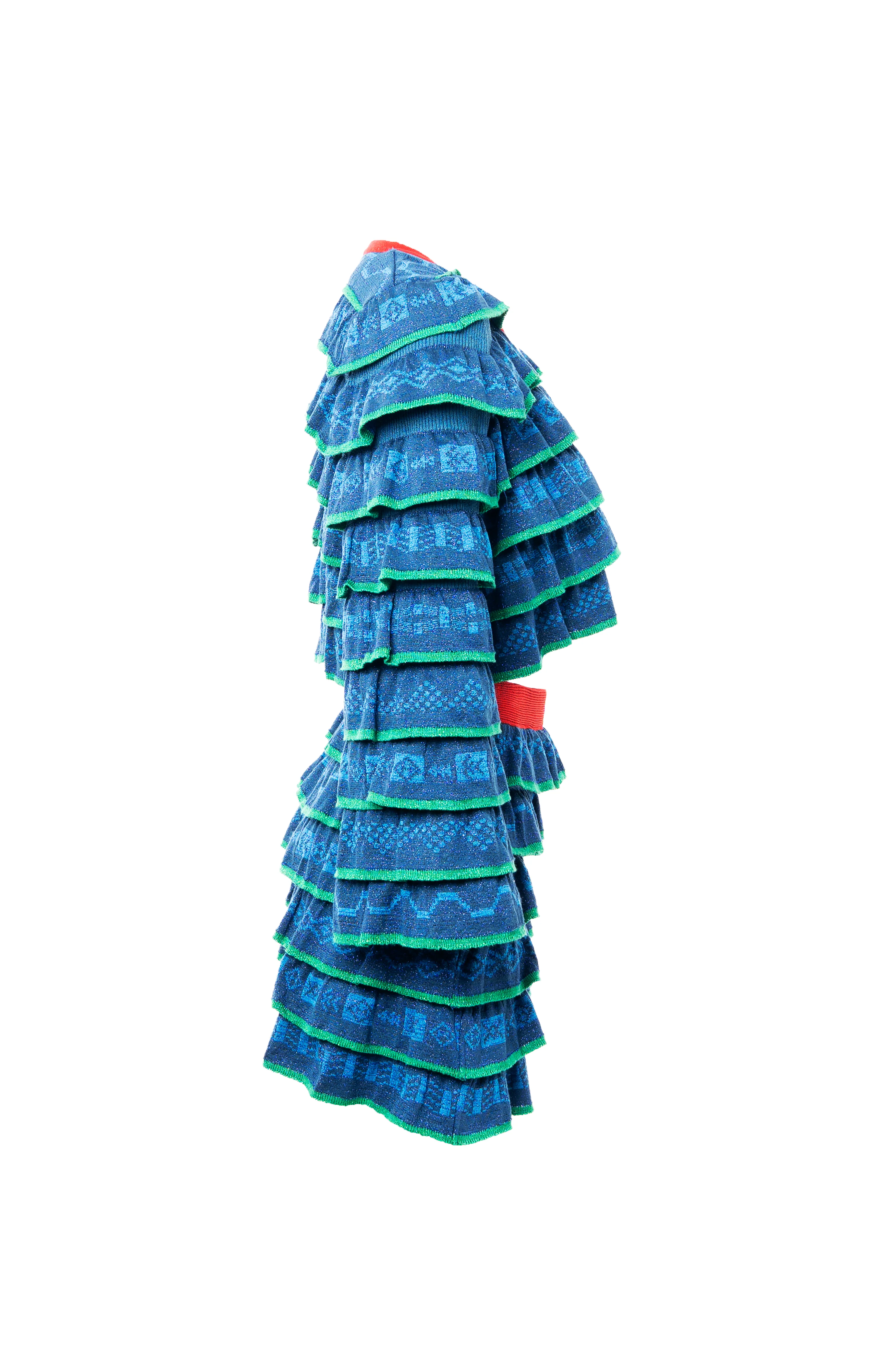 MAXHOSA MLSK93 - LADIES KNITTED PLEATED ABOVE KNEE SKIRT - Image 5